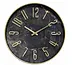 wall clock with big 3D numbers